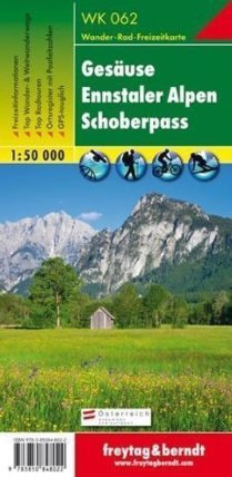 WK 062 Gesäuse, Ennstaler Alpen, Schoberpass 1:50 000/mapa