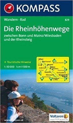 Die Rheinhöhenwege 829 / 1:50T KOM