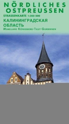 Severní východní Prusko (Memelland - Königsberg/Tilsit/Gumbinnen) 1:200 000 / automapa