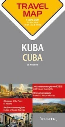 Kuba 1:800T TravelMap KUNTH
