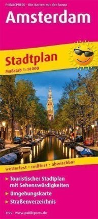 Amsterdam 1:14 000 / plán města
