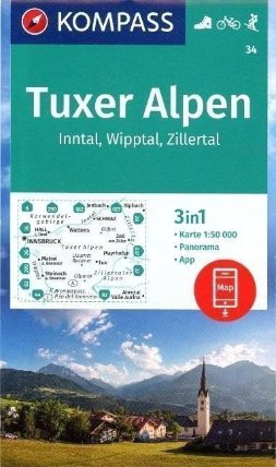 Tuxer Alpen, Inntal, Wipptal 34 NKO