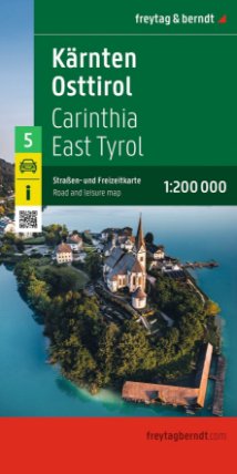 Korutany - Východní Tyrolsko 1:200 000 / automapa