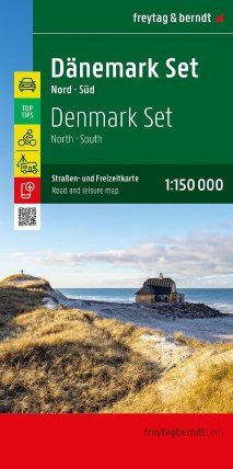 Dánsko sever - jih 1:150 000 / automapa