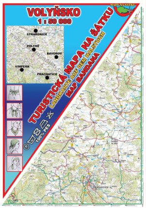 Volyňsko Šátek s mapou