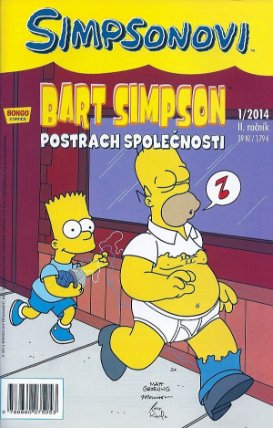Simpsonovi - Bart Simpson 1/2014 - Postrach společnosti