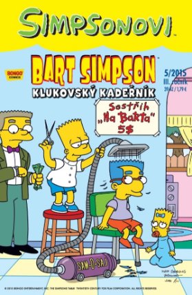 Simpsonovi - Bart Simpson 05/15 - Klukovský kadeřník