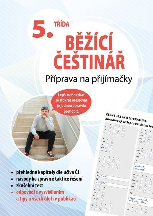 Běžící češtinář – příprava na přijímačky, 5. třída