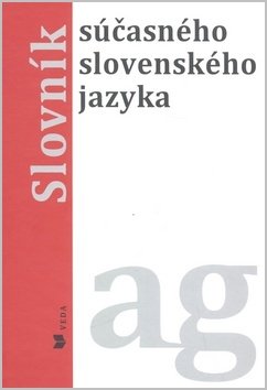 Slovník súčasného slovenského jazyka ag