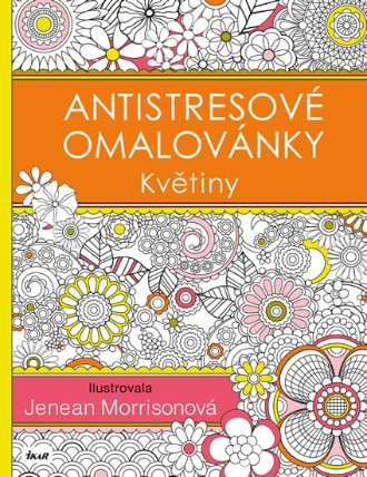 Antistresové omalovánky: Květiny