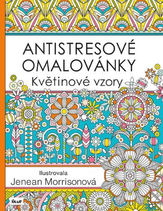Antistresové omalovánky: Květinové vzory
