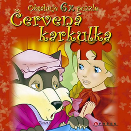 Červená Karkulka - obsahuje 6x puzzle