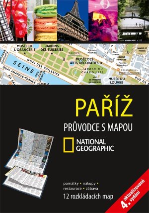Paříž - Průvodce s mapou