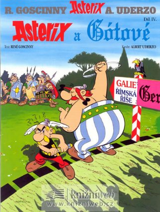 Asterix 4 - Asterix a Gótové ( 2.vydání )