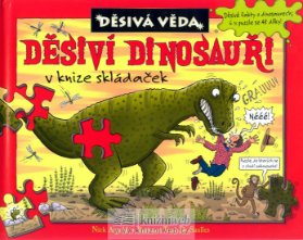 Děsivá věda - Děsiví dinosauři v knize skládaček