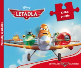 Letadla - Kamarádi na křídlech - Kniha puzzle