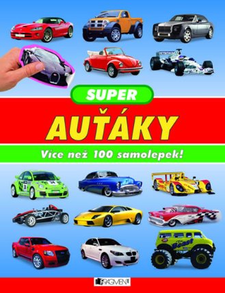 Super auťáky - Více než 100 samolepek!