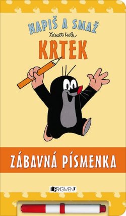 Krtek - zábavná písmenka (Napiš a smaž)