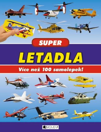 Super letadla - Více než 100 samolepek!