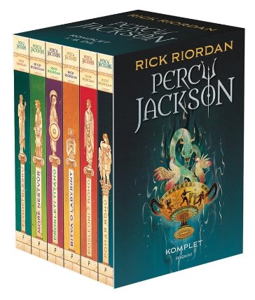 PERCY JACKSON - komplet - box
