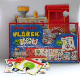 Vláček 123 - Velké puzzle