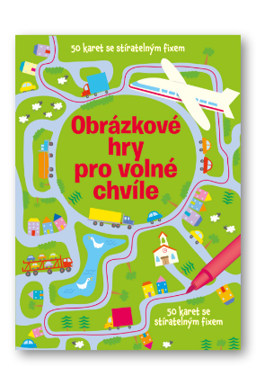 Obrázkové hry pro volné chvíle - Krabička + fix + 50 karet