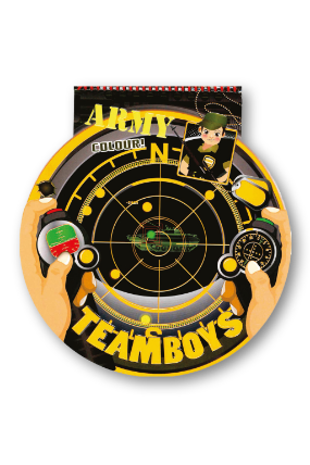 TEAMBOYS Army Colour! – hledáček radaru
