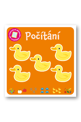 Počítání - Leporelová skládanka se zrcátkem