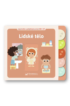 Lidské tělo - moje knížka s pohyblivými prvky