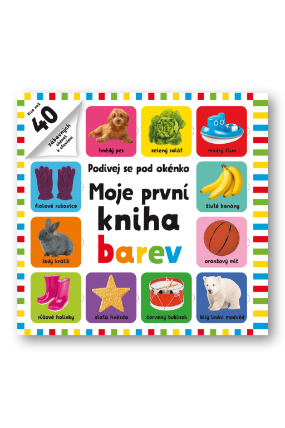 Moje první kniha barev - Podívej se pod okénko