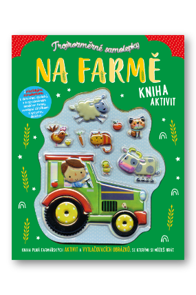 Trojrozměrné samolepky Na farmě