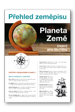 Přehled zeměpisu - Planeta Země (nejen) pro školáky
