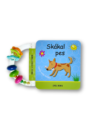 Skákal pes - Leporelo s chrastítkem