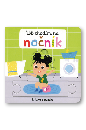 Už chodím na nočník - Knížka s puzzle