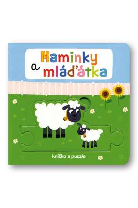 Maminky a mláďátka - Knížka s puzzle