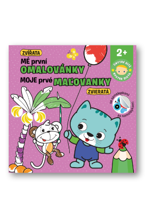 Mé první omalovánky - Zvířata / Mojej prvé maľovanky - Zvieratá