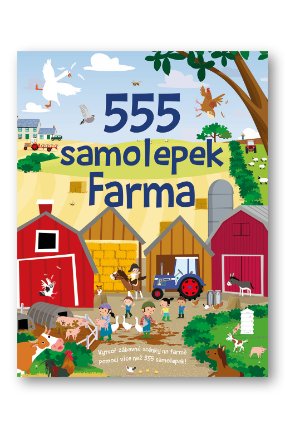 555 samolepek - Farma
