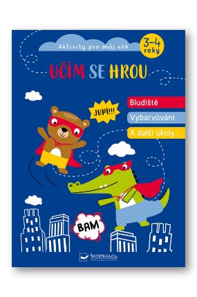 Učím se hrou - Bludiště, vybarvování a další úkoly