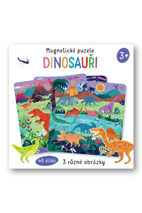 Magnetické puzzle Dinosauři