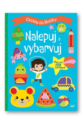 Cestou do školky Nalepuj a vybarvuj 3+