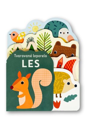 Tvarované leporelo Les