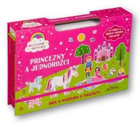 Princezny a jednorožci Box s knížkou a magnety