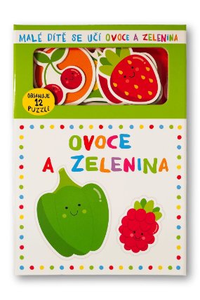 Malé dítě se učí Ovoce a zelenina