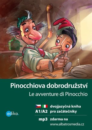 Pinocchiova dobrodružství A1/A2 / Le Avventure di Pinocchio + mp3 zdarma