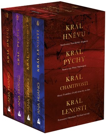 Králové hříchu BOX 1-4 (Král hněvu, Král pýchy, Král chamtivosti, Král lenosti)