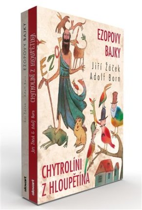 Ezopovy bajky / Chytrolíni z Hloupětína (BOX 2 knihy)