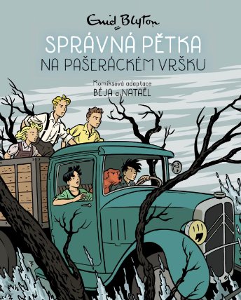 Správná pětka 4. na pašeráckém vršku - komiks