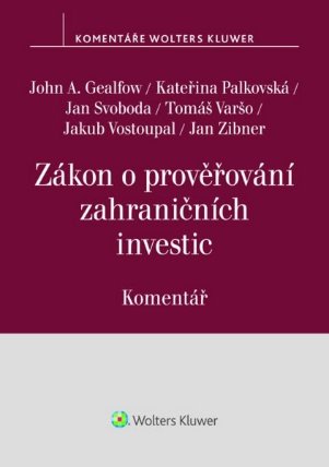 Zákon o prověřování zahraničních investic Komentář