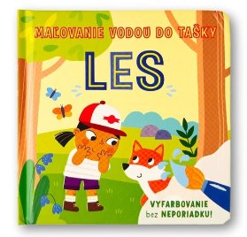 Maľovanie vodou do tašky Les