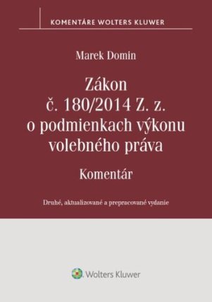 Zákon č. 180/2014 Z. z. o podmienkach výkonu volebného práva